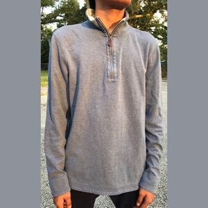 Men’s Blue Zip Up Pullover Jacket
